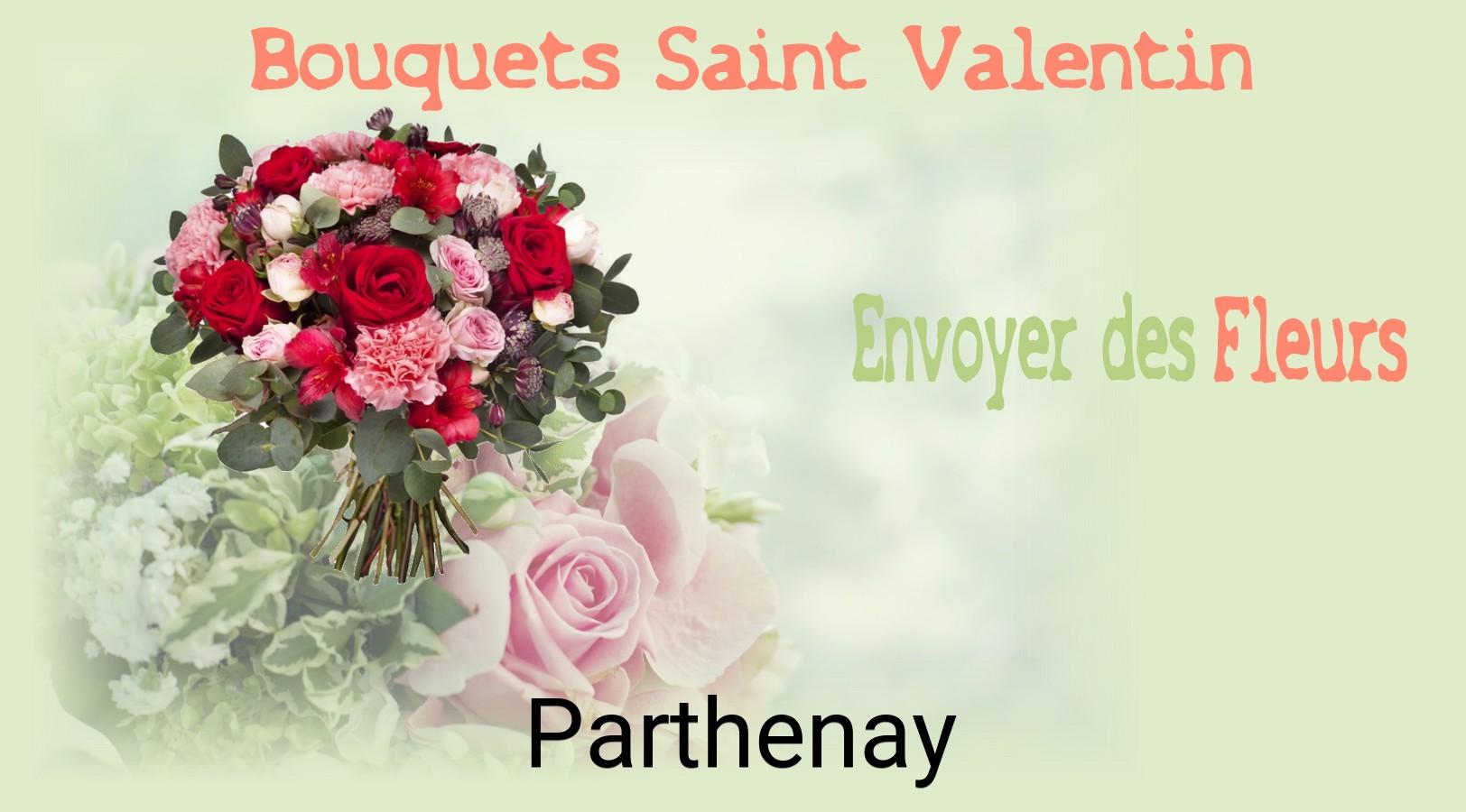 Roses de Saint-Valentin livrées à Parthenay